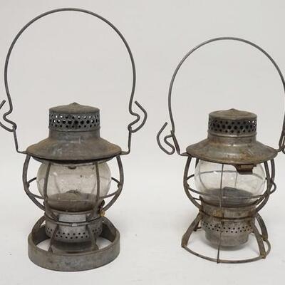 1122	2 DRESSEL NJC RAILROAD LANTERNS W/ CLEAR GLOBES. 15 IN H 	70	150	25	PLEASE PAY ATTENTION FOR DAILY ADDITIONS TO THIS SALE. PARTIAL...