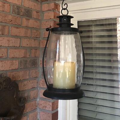 HANGING CANDLE LANTERN                                                      3 AVAILABLE- $12 EACH