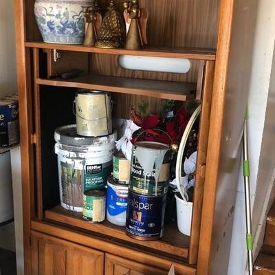 STORAGE CABINET/ TV STAND ETC. -$25                                                             
CABINET ONLY.  PRICE DOESN'T INCLUDE...