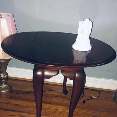ROUND DROP LEAF TABLE- $45