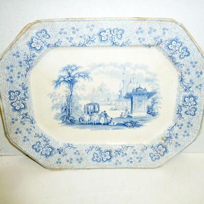 Platter signed Non Pareil