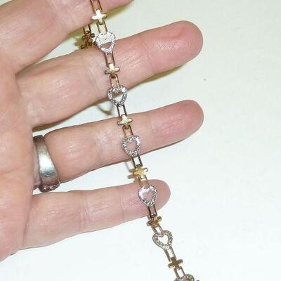 gold/Sterling bracelet