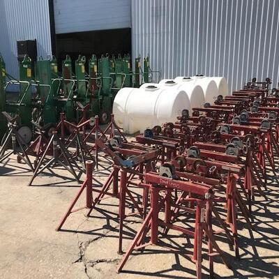 Bottle Carts, Water Totes, Pipe Stands