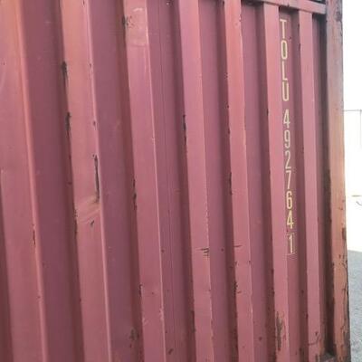 (4) 40' Tarped Containers