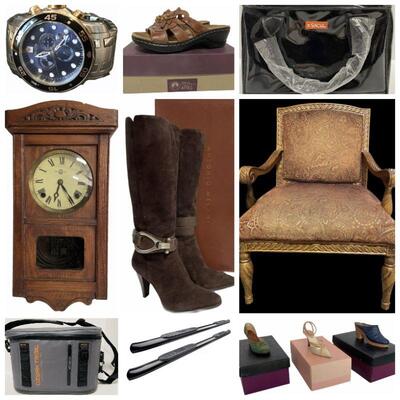 Invicta Menâ€™s Dive Watch - Beautiful Upholstered Chairs - 1889-S Morgan Silver Dollar - Ladies Footwear - Dirt Devil Powermax XL Vacuum...