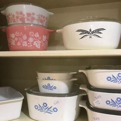 Pyrex and Corningware