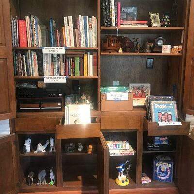 Books and Decoratives
