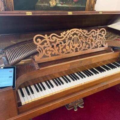 1863 Steinway and Sons Box Grand Piano 