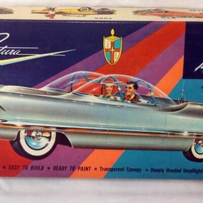 1012	REVELL 1956 LINCOLN FUTURA MODEL CAR KIT, KITS ARE POSSIBLY COMPLETE, NOT GUARENTEED	50	100	10	PLEASE PAY ATTENTION FOR DAILY...