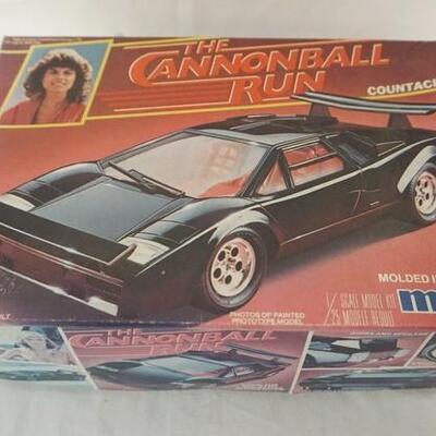 1050	MPC MODEL CAR KIT, THE CANNONBALL RUN, COUNTACH, KITS ARE POSSIBLY COMPLETE, NOT GUARANTEED	50	100	10	PLEASE PAY ATTENTION FOR DAILY...