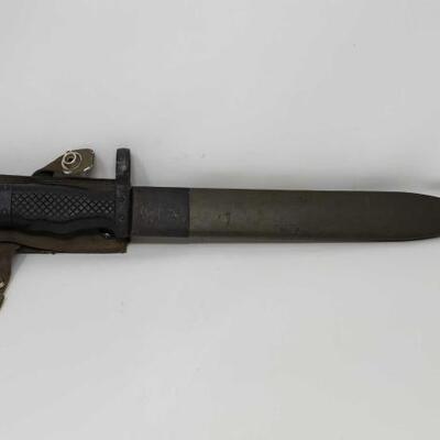 #1716 â€¢ 9 Inch Bayonet With Sheath