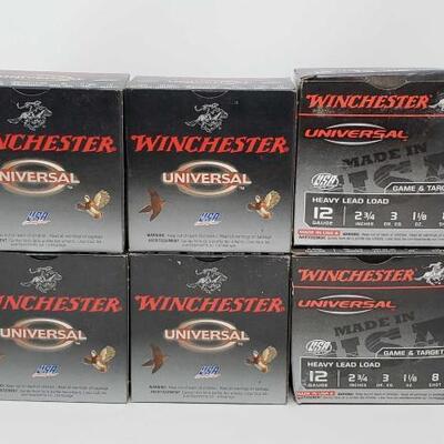 #1372 â€¢ 100 Rounds Of 12 GA 6 Shot, 50 Rounds Of 12 GA 8 Shot