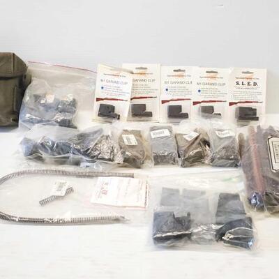 #8134 â€¢ M1 Grand Clips 8 and 5 Round, Rifle Service PAK, and More!