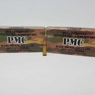 #1316 â€¢ 40 Rounds Of PMC 7.62A 7.62Ã—39- 122 Gr.