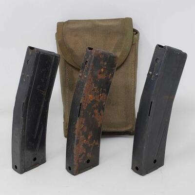 #1414 â€¢ Two 5 Round .30 Carbine Magazines