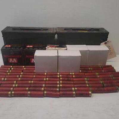 #8004 â€¢ Approx: 259 Rounds Of 12 Gauge Shells And 2 Ammo Cans