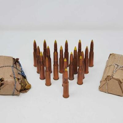 #1360 â€¢ 65 Rounds Of 8mm