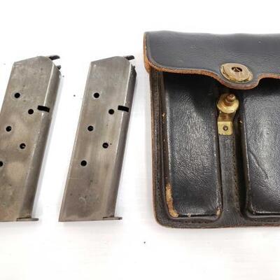 #8109 â€¢ Two Magazines and Pouch
