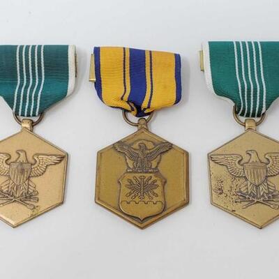 #1602 â€¢ 3 Efficiency Honor Fidelity Medals