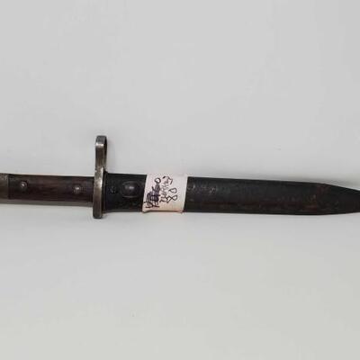 #1700 â€¢ 10 Inch Bayonet With Sheath