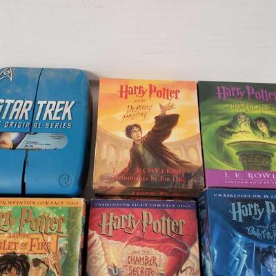 #8322 â€¢ Harry Potter Audio Books, Harry Potter Dvd, Star Trek Auto Book