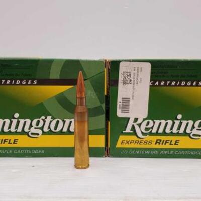 #830 • 80 Rounds Of Remington 338 LAPUA MAG- 250 Grain