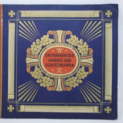#1564 â€¢ Uniform Der Marine and Schutztruppen Booklet- Waldorf- Astoria