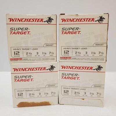 #1338 â€¢ 99 Rounds of Winchester 12 Gauge Super Target