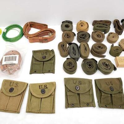 #8151 â€¢ Military Magazine Holders, Straps , And More