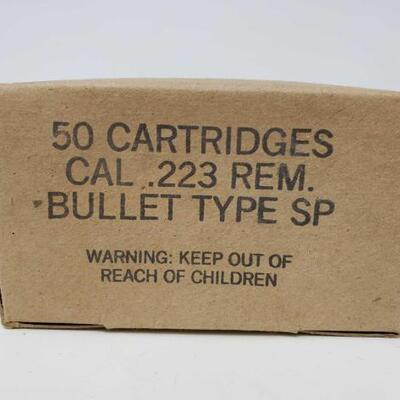 #1330 â€¢ 50 Rounds Of CAL .223 REM.
LIVE IN 5d 19h 30min
