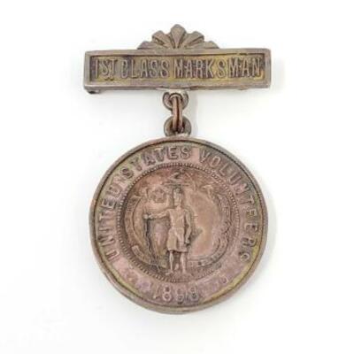 
#1596 â€¢ Teddy Roosevelt Rough Rider 1st Class Manksman