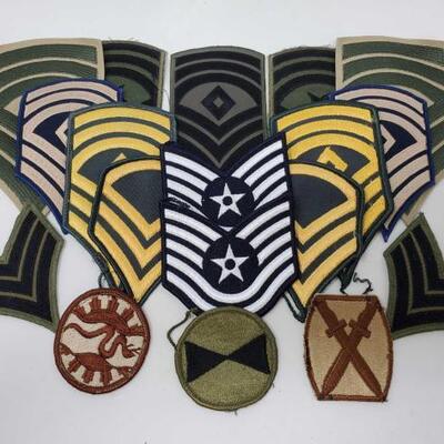 #1752 â€¢ Military Patches