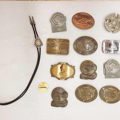 #1860 â€¢ Belt Buckles And Bolo Tie