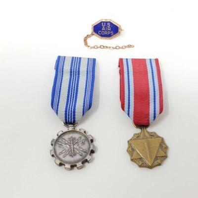 #1606 â€¢ 3 AirForce Medals