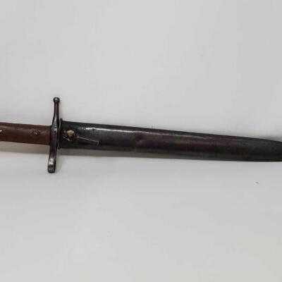 #1702 â€¢ 11.5 Inch Bayonet With Sheath