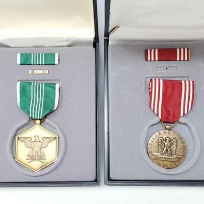 #1612 â€¢ Military Merit Medal, Efficiency Honor Fidelity Medal