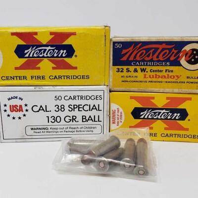 #1226 • Approx 96 CAL. 38 Special, Approx 66 Rounds Of 32 Automatic