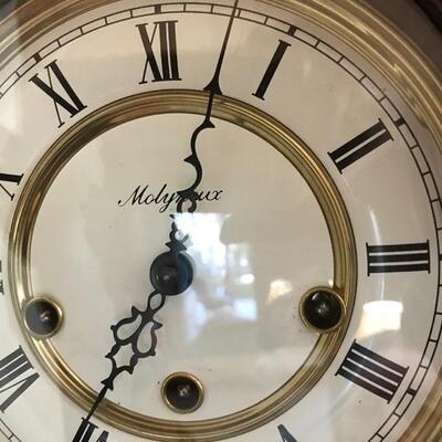Molyneux wall clock with Westminister chine $199