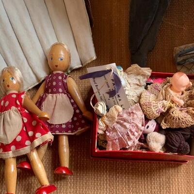 Little dolls and clothes