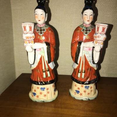 pair of Eastern figurines