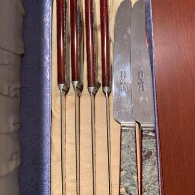 Mid Century Steak knives