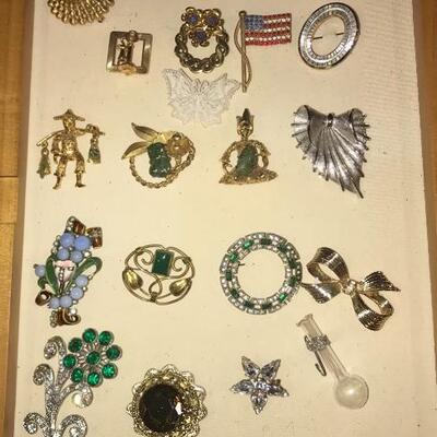 Some Signed &  Vintage Pins