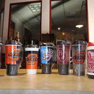 OU/OSU Licensed mugs. Asking $5 each, 50% off first day of sale