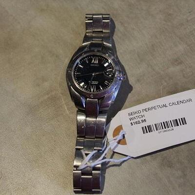 Seiko men's Perpetual Calendar watch. Asking $150, 50% off first day of sale