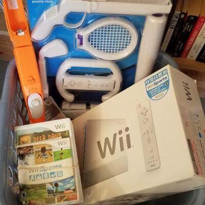 Complete Wii gaming system. 