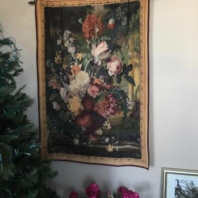 This is a high end tapestry, purchased originally for more than $600.