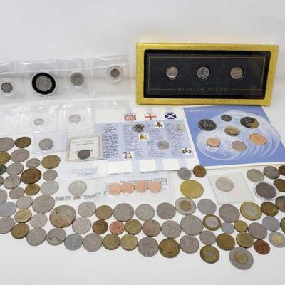 #290 â€¢ Buffalo Nickles, Indian Head Coin, Foreign Coins, And More