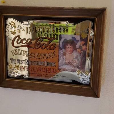 #10010 â€¢ Coca Cola Bar Mirror