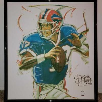 2008	

Buffalo Bills Print Appears To Be Signed
Measures 34