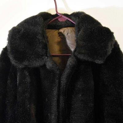 Sears Fashion Faux Fur Coat